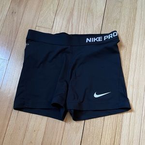 Nike Pro Dri Fit Shorts - Black - Medium